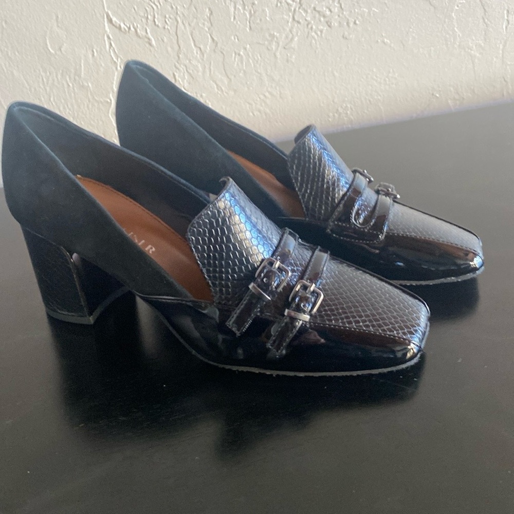 Donald Pliner Camden Croc Embossed Loafer